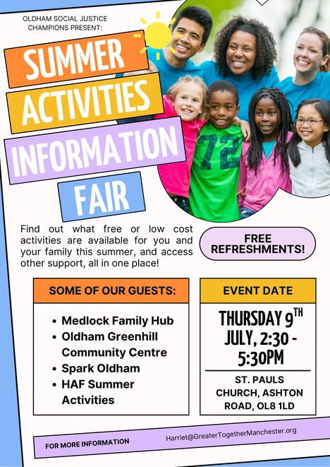 Summer Activities Information Event