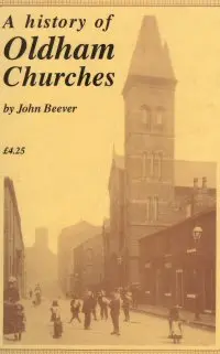 The front cover of the History of Oldham Churches book