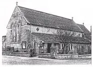 An image of St. Paul's church in 1996