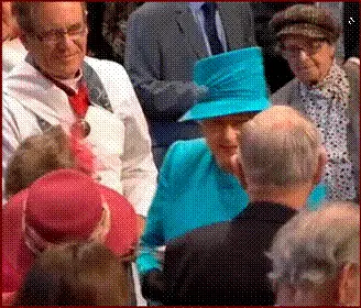 Peter Hardman and the Queen photo is normally displayed in place of this text